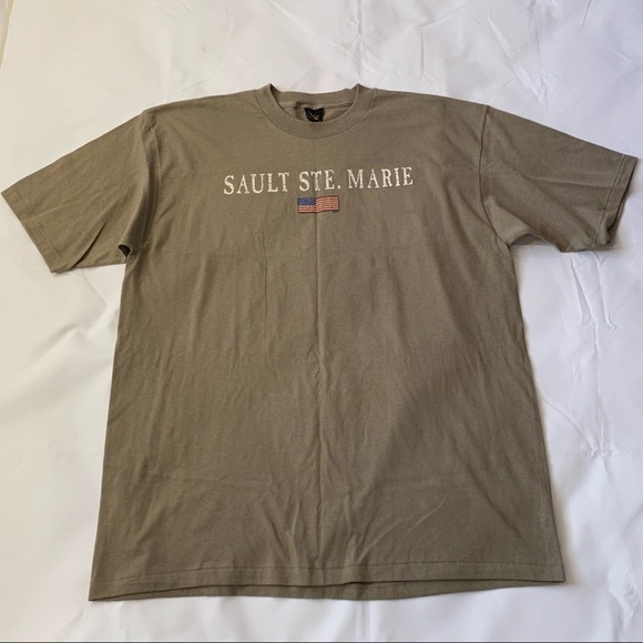 Prairie Mountain graphic tee shirt size XXL Sault Ste. Marie 109% cotton USA - Picture 1 of 7